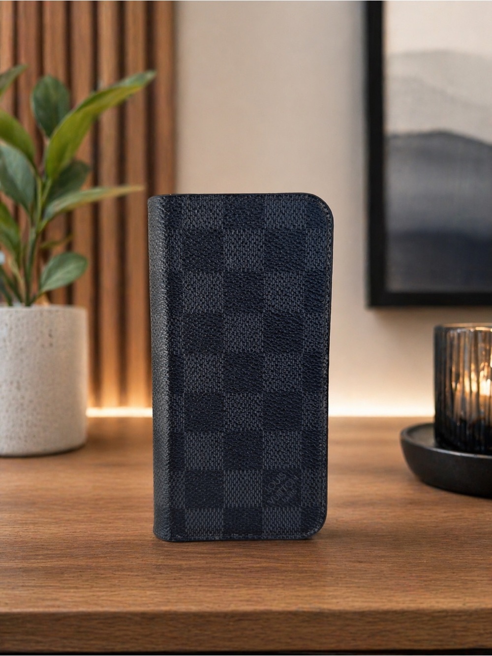 Louis Vuitton Damier Graphite iPhone Card Case 5/5s